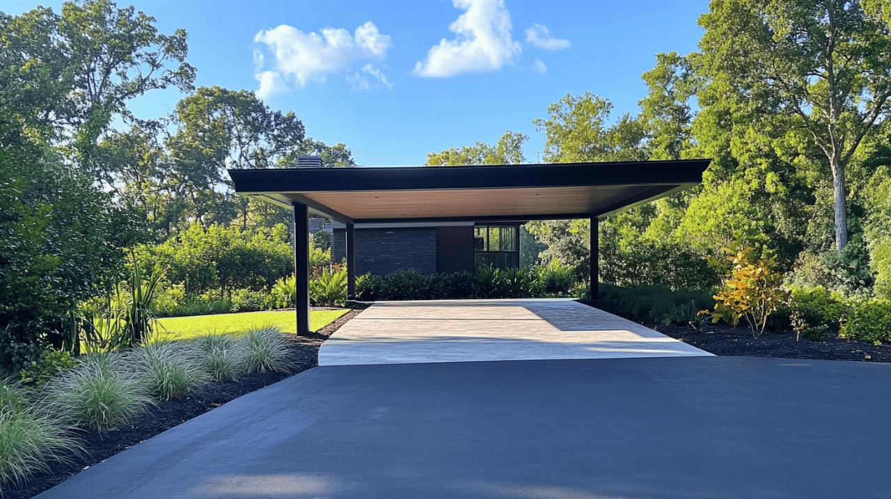 Fixation de carport sur enrobe : guide des normes techniques et reglementaires