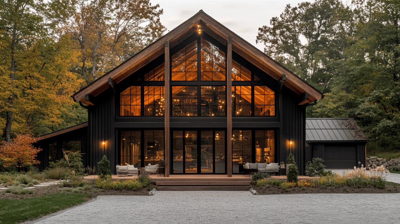 Comment Renover une Grange en Loft Moderne : De la Cour de Ferme au Jardin Design